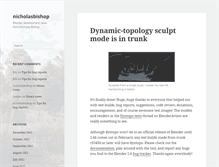 Tablet Screenshot of nicholasbishop.net